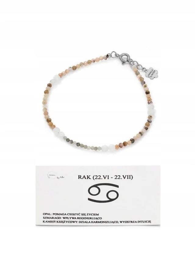 Bransoletka znak zodiaku rak