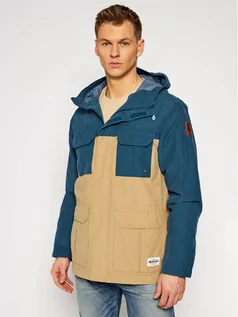 Kurtki męskie - Quiksilver Parka Fresh Evidence EQYJK03543 Brązowy Classic Fit - grafika 1