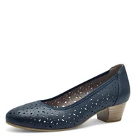 Czółenka - Jana Damskie wegańskie komfortowe czółenka, granatowe, 40 EU, grantowy, 40 EU - miniaturka - grafika 1