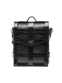 Plecaki - Nobo Plecak NBAG-N2961-C020 Czarny - miniaturka - grafika 1