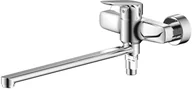 Baterie umywalkowe - Bathroom faucet VENTO Prato, with long spout, chrome, 35318 - miniaturka - grafika 1