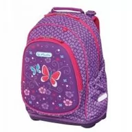 Torby na laptopy - Plecak szkolny Bliss Purple Butterfly - miniaturka - grafika 1