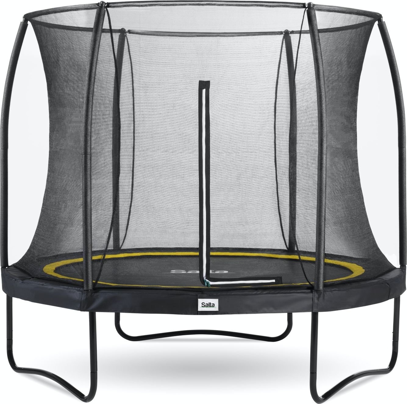 Salta Trampolina ogrodowa Comfort Edition z siatką wewnętrzną 5 FT 153 cm czarna