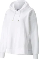 Bluzy damskie - Puma Bluza damska Puma HER Hoodie TR biała 589519 02 M - miniaturka - grafika 1