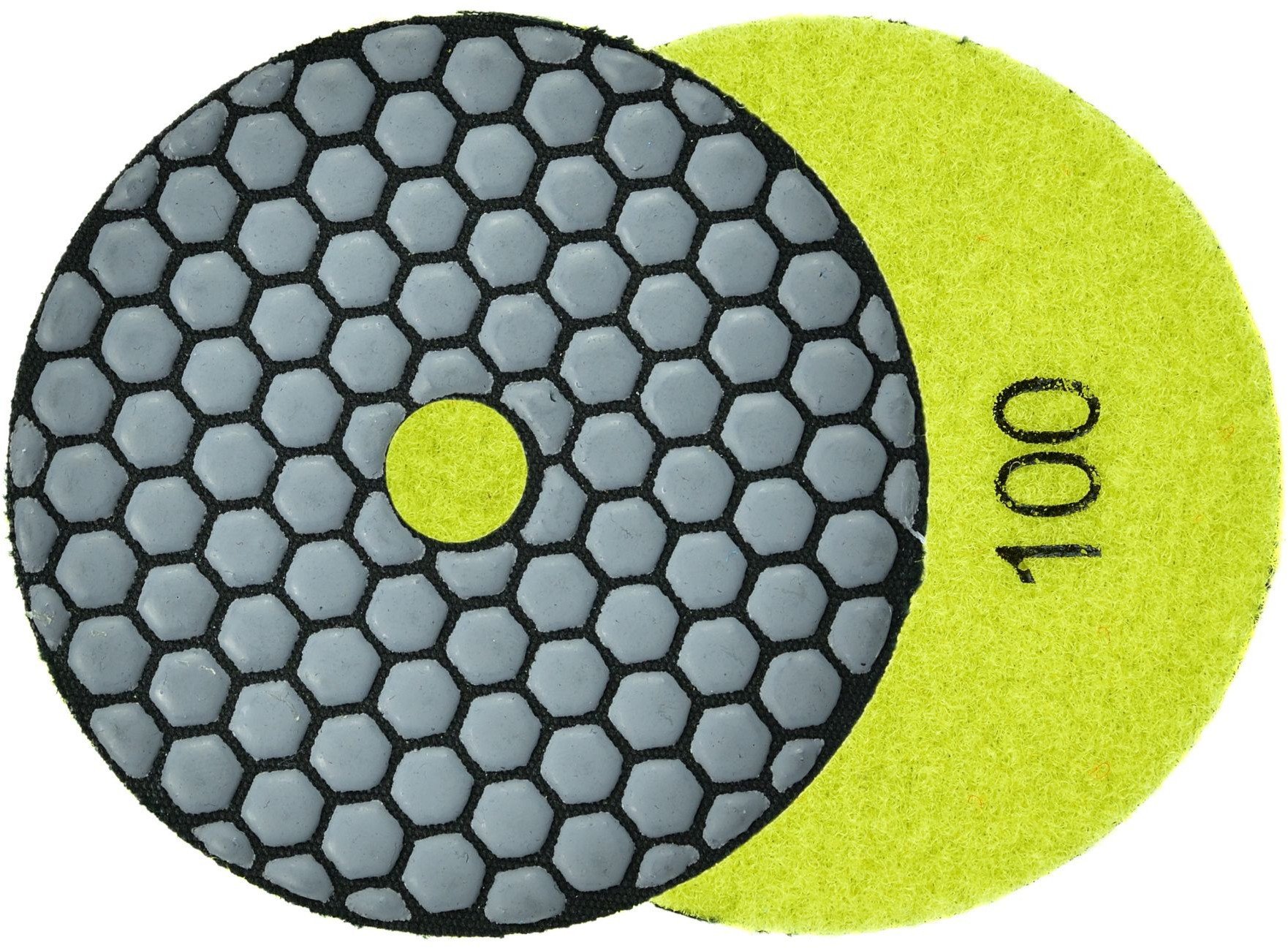 Geko Tarcza polerska do szlifowania gresu na sucho 100mm GR100 5/250