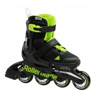 Rollerblade Microblade Black/Green 2023 - Rolki - miniaturka - grafika 1