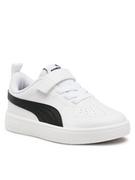Buty dla dziewczynek - Puma Sneakersy Rickie Ac Ps 385836 03 Biały - miniaturka - grafika 1