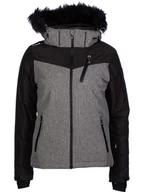 Kurtki narciarskie - Peak Mountain Kurtka narciarska w kolorze szarym - miniaturka - grafika 1