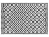 Dywany zewnętrzne - Beliani Dywan zewnętrzny 120 x 180 cm czarny THANE - miniaturka - grafika 1