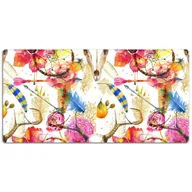 Podkładki na biurko - Duża podkładka na biurko Indiańskie motywy 120x60cm, Dywanomat - miniaturka - grafika 1