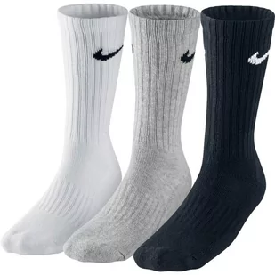 Nike, Skarpety męskie 3-pack, Value Cotton SX4508-965, rozmiar 42/46 - Skarpetki damskie - miniaturka - grafika 1