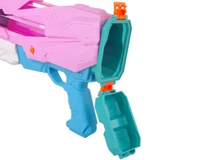 Pistolet Na Wodę 800 ml Różowy Zasięg 8 m - Bańki mydlane - miniaturka - grafika 5
