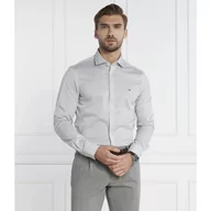 Koszule męskie - Tommy Hilfiger Koszula CL JERSEY FLOWER | Slim Fit - miniaturka - grafika 1
