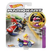 Samochody i pojazdy dla dzieci - Hot Wheels, pojazd podstawowy Mario Kart Wario - miniaturka - grafika 1