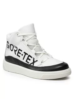 Buty dla chłopców - Ecco Sneakersy Street Tray K GORE-TEX 70524260082 Biały - grafika 1
