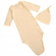 Śpiochy dla niemowląt - Body Kokon Do Snu Niemowlęcy Wiązany Brzoskwinia - miniaturka - grafika 1