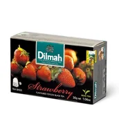 Herbata - Dilmah Herbata truskawkowa 20 torebek - miniaturka - grafika 1