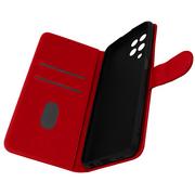 Etui i futerały do telefonów - Tylna obudowa Samsung Galaxy M12 Full Function Wallet czerwona - miniaturka - grafika 1