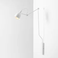 Lampy ścienne - Aldex 814C Kinkiet 1-Pł Aida Łamany Mniejszy Biały 814C - miniaturka - grafika 1