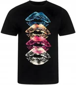 Koszulki męskie - KOSZULKA MĘSKA NADRUK MODNA KISS PREZENT PREMIUM 3XL - miniaturka - grafika 1