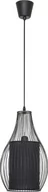 Lampy sufitowe - Nowodvorski Lampa wisząca Camilla 1 x 40 W E27 czarna 4610 - miniaturka - grafika 1