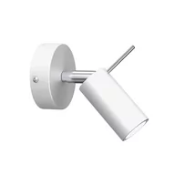 Lampy ścienne - Milagro Kinkiet PRESTON WHITE/CHROME 1x mini GU10 MLP7614 - miniaturka - grafika 1