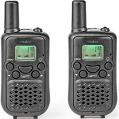 Krótkofalówki - Krótkofalówki Nedis WLTK0500BK WLTK0500BK) Czarna - miniaturka - grafika 1