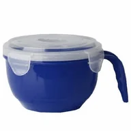 Miski i półmiski - Miska z pokrywką FRESH 0,94 l granat - miniaturka - grafika 1