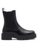 Botki damskie - Gino Rossi Botki RST-GALLIE-06 Czarny - miniaturka - grafika 1