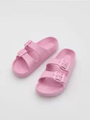 Buty dla dziewczynek - Reserved - Klapki z pianki - różowy - miniaturka - grafika 1