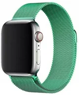 Akcesoria do smartwatchy - Magnetic Strap pasek do Watch 6 / 5 / 4 / 3 / 2 / SE (40mm / 38mm) magnetyczna opaska bransoleta bransoletka miętowy - miniaturka - grafika 1