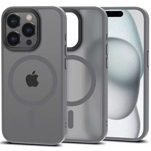 Etui TECH-PROTECT MagMat MagSafe do Apple iPhone 15 Pro Max Szary matowy - Etui i futerały do telefonów - miniaturka - grafika 1