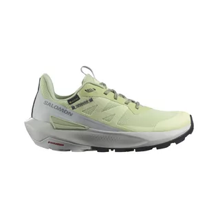 Buty trekkingowe damskie - Damskie buty turystyczne Salomon Elixir Active GTX celadon green/glacier gray/phantom - 4,5 - grafika 1