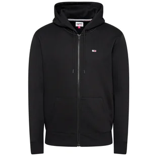 Bluza męska Tommy Hilfiger FLEECE ZIP THRU HOODY BLACK DM0DM09592 BDS M - Bluzy męskie Bluza męska Tommy Hilfiger FLEECE ZIP THRU HOODY BLACK DM0DM09592 BDS M - Bluzy męskie - miniaturka - grafika 1