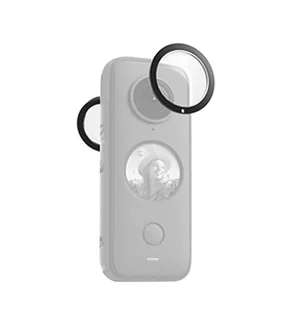 Insta360 CINX2CB/E ONE X2 osłony obiektywu - dodatkowa ochrona soczewek, czarne - Tulejki, adaptery, redukcje do aparatów - miniaturka - grafika 1