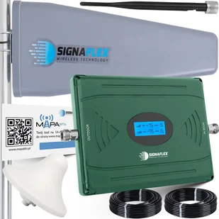 System przekazu sygnału AV Signaflex Zestaw Wzmacniacz Egsm/Dcs Ls-Eg11 Agc + T2 23Dbi 15M + 1X Grzybek - Inne akcesoria audio-wideo - miniaturka - grafika 1