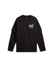 Koszulki męskie - T-shirt Męski z długim rękawem VANS For Nothing Twoffer LS Black VN000RG5BLK1 XS - miniaturka - grafika 1