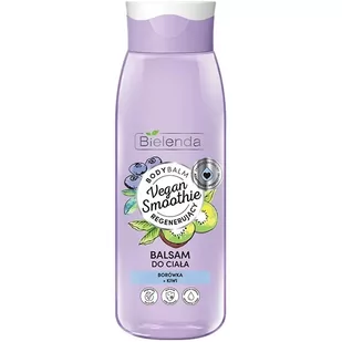 Bielenda Vegan Smoothie Balsam do ciała regenerujący Borówka i Kiwi 400ml 124488 - Balsamy i kremy do ciała - miniaturka - grafika 1