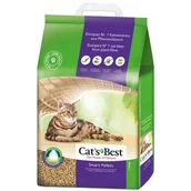 Żwirek dla kotów - Cats Best JRS Nature Gold 20l- żwirek dla kotów długowłosych - miniaturka - grafika 1