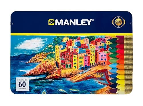 Manley Kolorowe woski Special Edition wielokolorowe 60 szt
