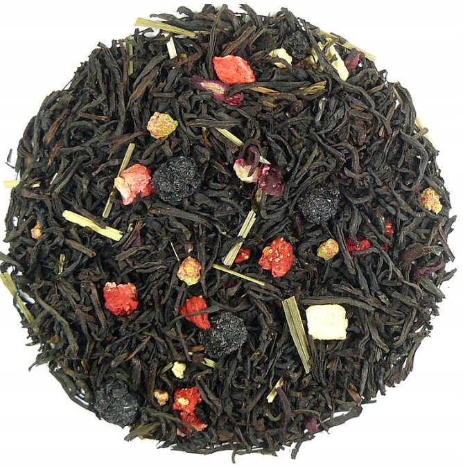 Herbata Czarna Cytrynowy John Yunnan Black cytryna truskawka 1kg