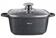 Garnki - Kwadratowy garnek żaroodporny 4,5L M1-S96 - miniaturka - grafika 1