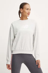 New Balance bluza damska kolor szary melanżowa WT41503AHH - Bluzy damskie - miniaturka - grafika 1