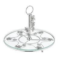 Tace i patery - Patera Na Ciasto Posrebrzana 30 Cm Silber Villa Italia - miniaturka - grafika 1