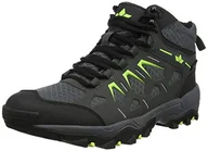 Buty trekkingowe męskie - Lico Sierra High Męskie Buty trekkingowe i turystyczne, antracytowy/cytrynowy, 36 EU - miniaturka - grafika 1