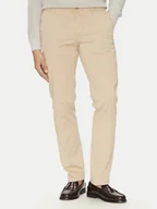 Spodnie męskie - Marciano Guess Spodnie materiałowe 5GHB26 2322Z Beżowy Regular Fit - miniaturka - grafika 1