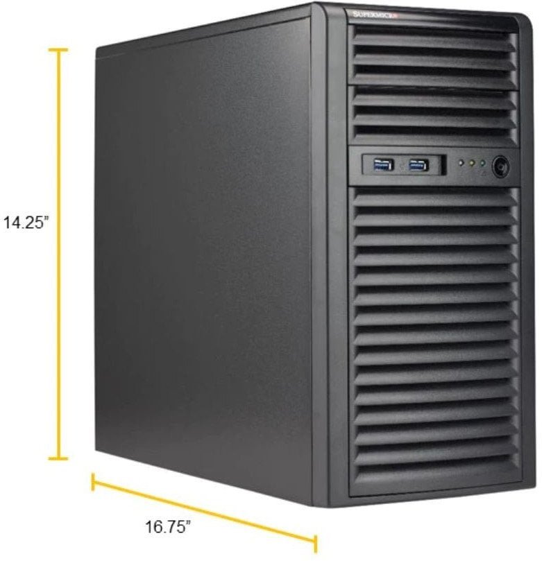 Supermicro Barebone SuperServer Mini-Tower Single Sockel 1200 SYS-530T-I