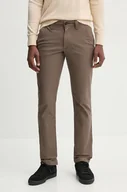 Spodnie męskie - Timberland spodnie męskie kolor brązowy w fasonie chinos TB0A6V32BK01 - miniaturka - grafika 1