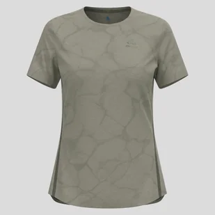 Koszulka damska Odlo ZEROWEIGHT ENGINEERED CHILL-TEC T-shirt crew neck s/s - Koszulki sportowe damskie - miniaturka - grafika 1