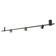 Lampy sufitowe - Przysufitowa lampa do holu Slide CL0106-BS Yaskr LED 17W 3000K czarny mosiądz - miniaturka - grafika 1